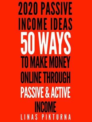 cover image of 2020 Passive Income Ideas